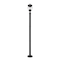 Z-Lite Davina 3 Light Outdoor Post Mounted Fixture, 9in. W x 94in. H, Black 5016PHMR-5012P-BK - alternate 8